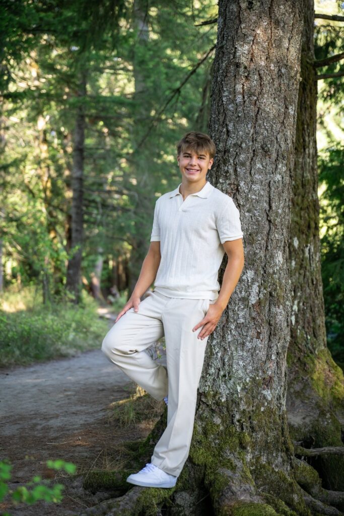 senior guy north bend river park