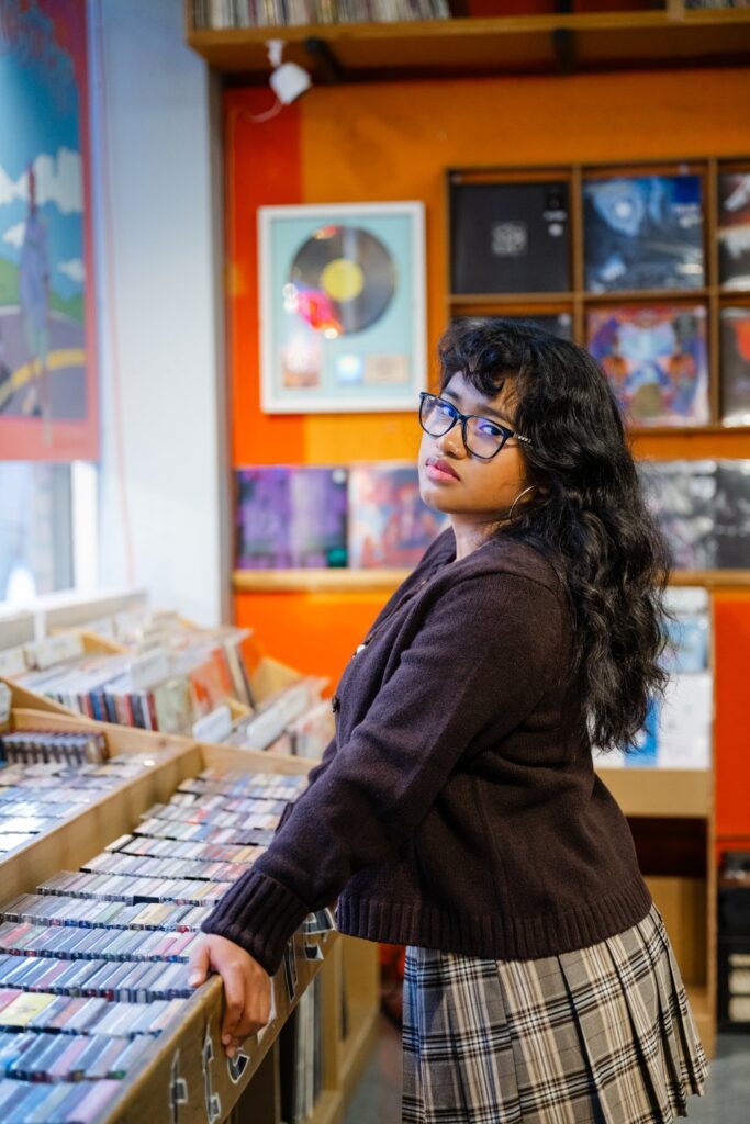 seattle record store senior girl