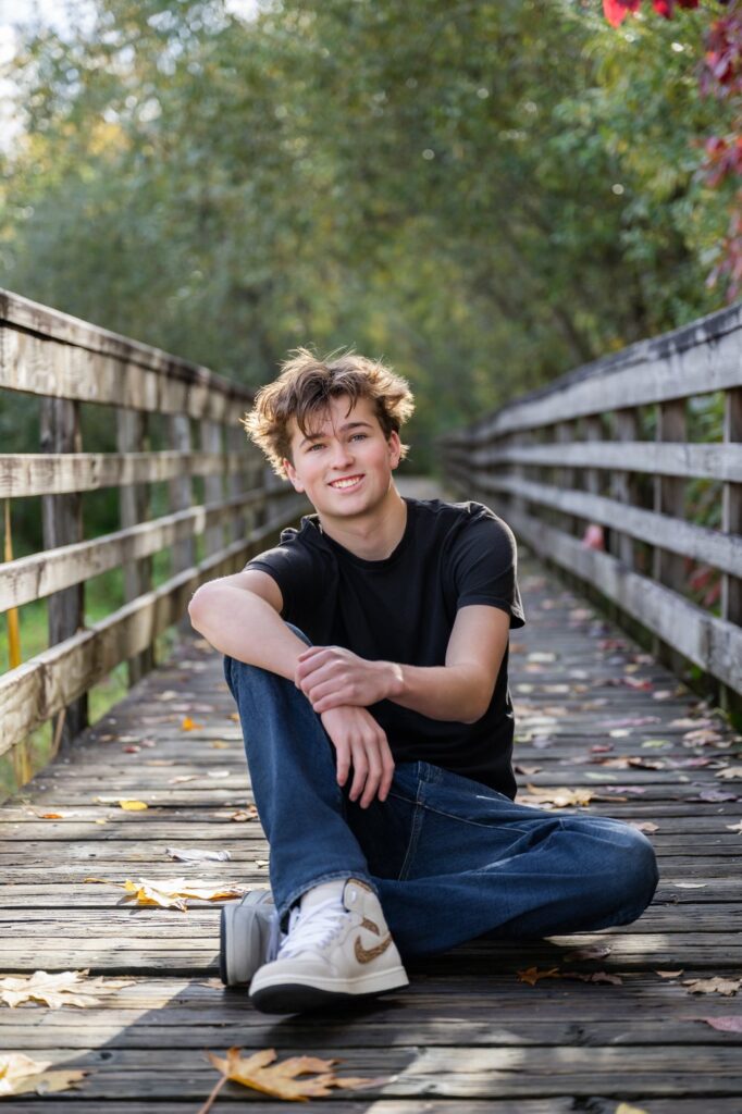 teen guy at juanita bay park