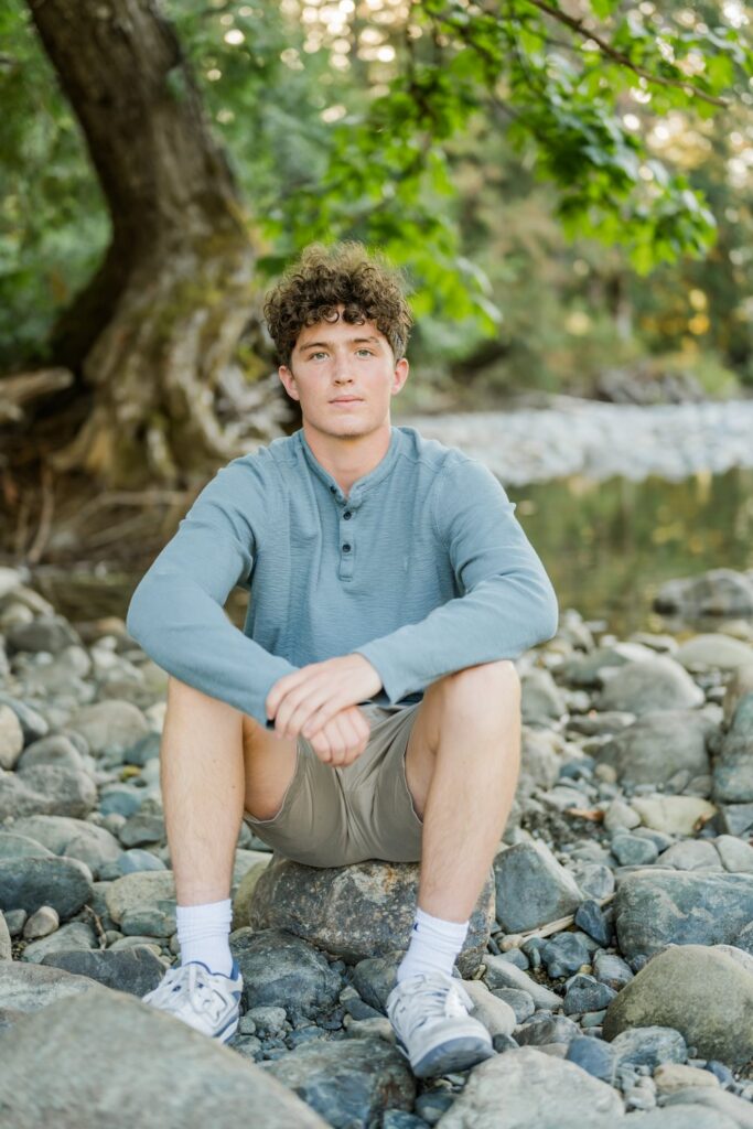 north bend river senior pictures