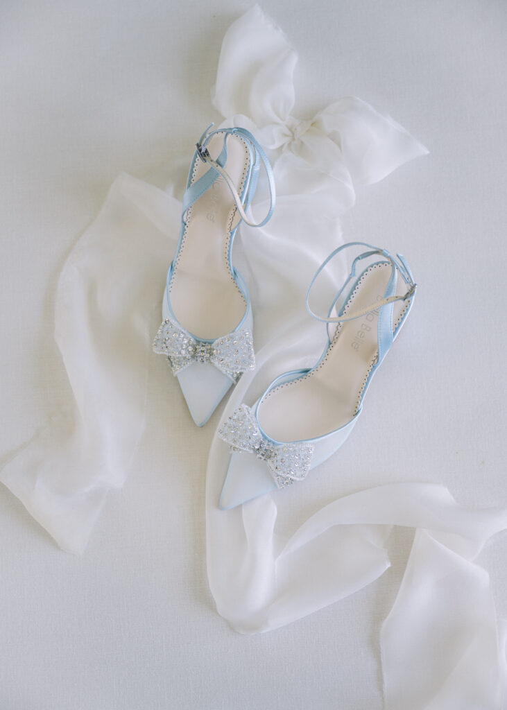 wedding shoes details 