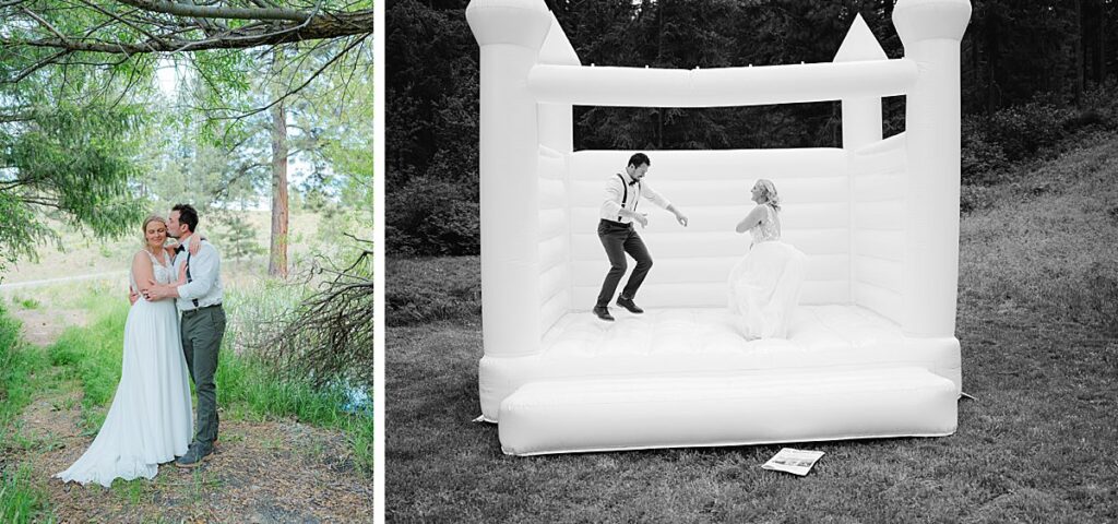 wedding bouncy house