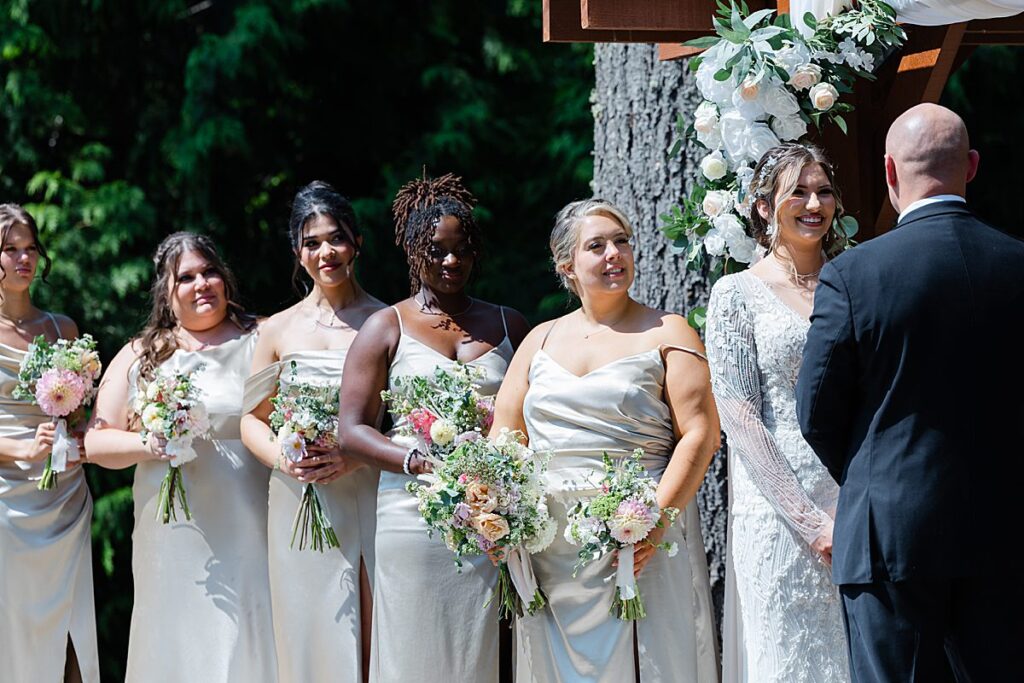 seattle garden wedding ceremony