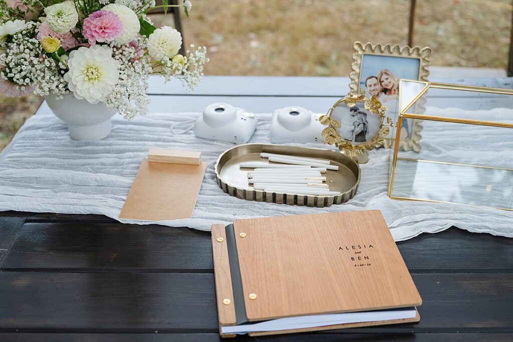 wedding guest book