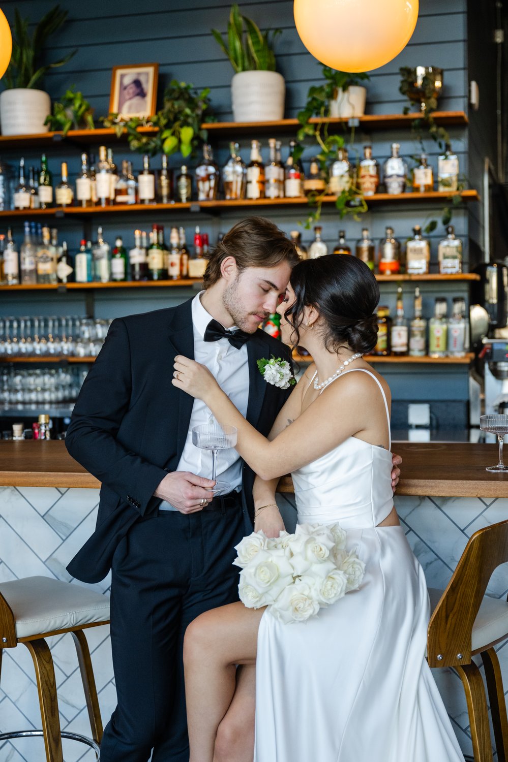 bride and groom wedding