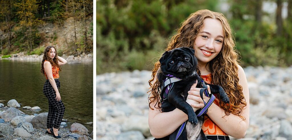 high school senior pictures river