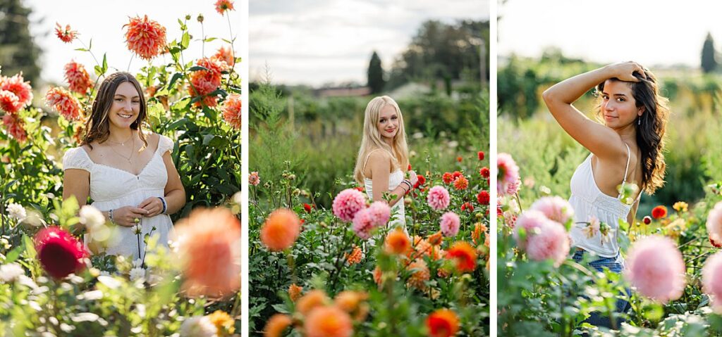 flower field high school senior