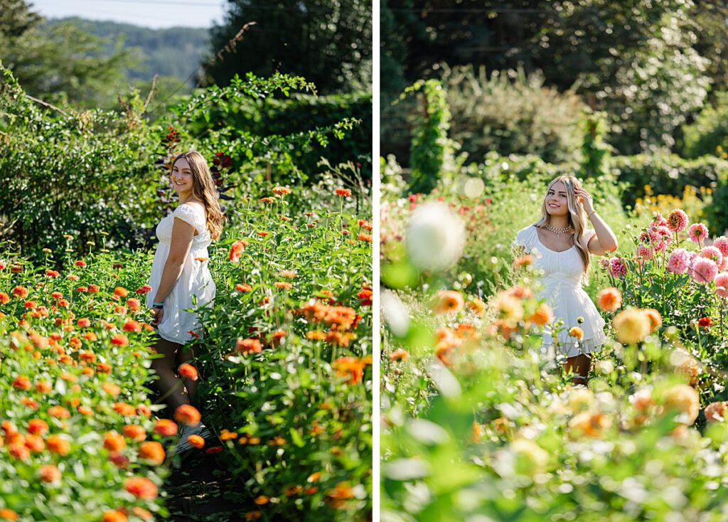 flower field high school senior