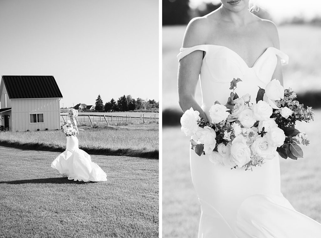 spring farmhouse bride