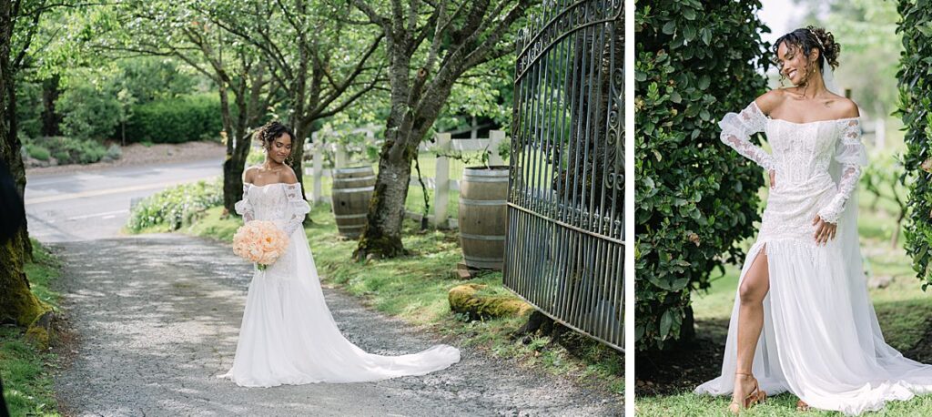 woodinville winery bride