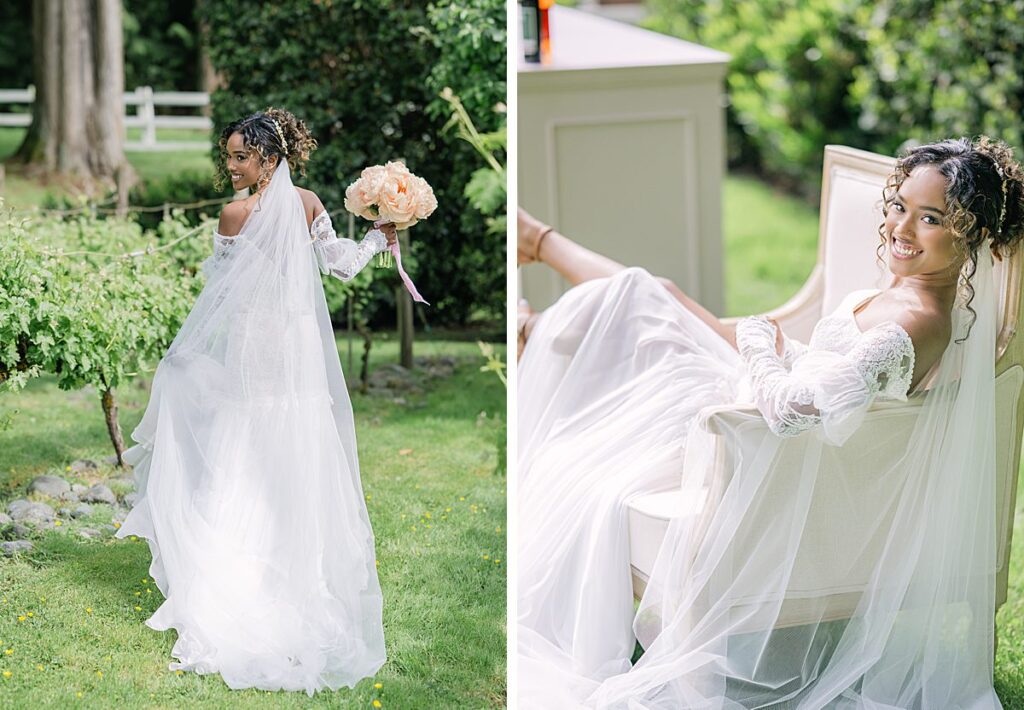 bridal portraits winery