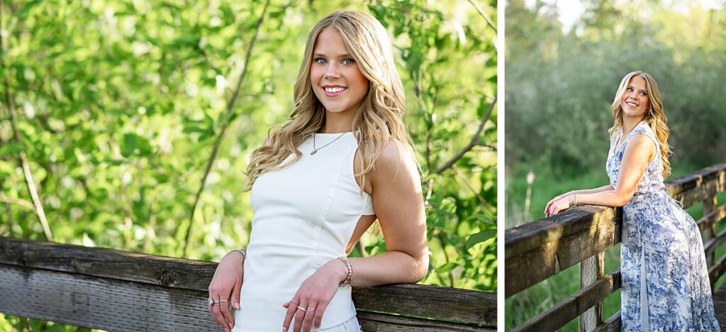 high school senior spring portraits at Juanita Bay Park in Kirkland