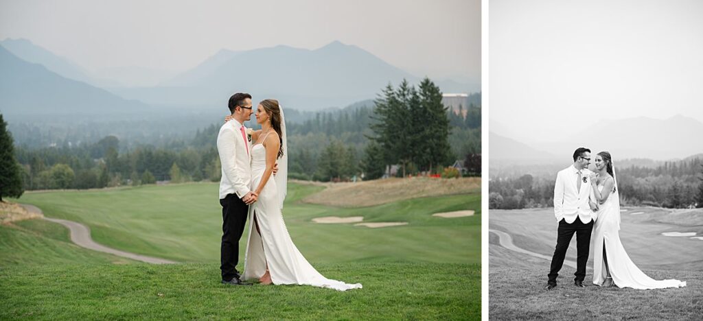 fall wedding at The Club at Snoqualmie Ridge
