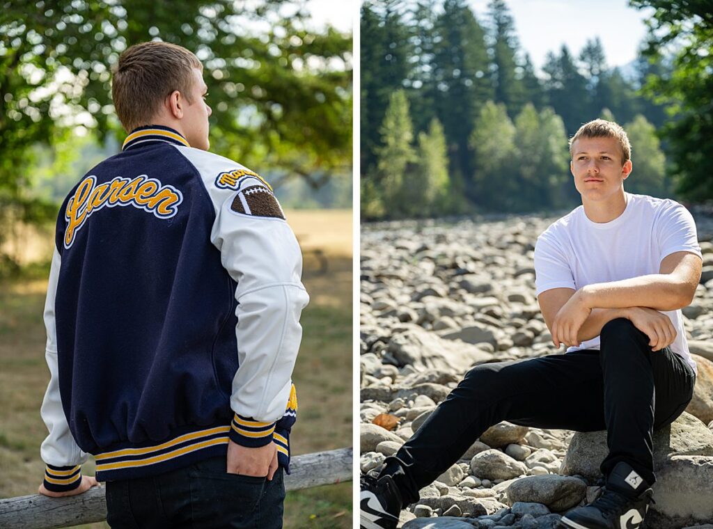 mariner high school senior boy football jacket