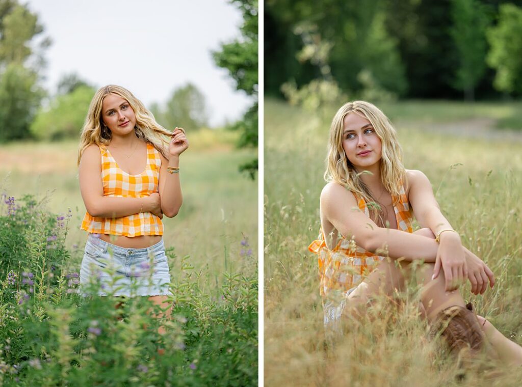 juanita bay park open field senior girl