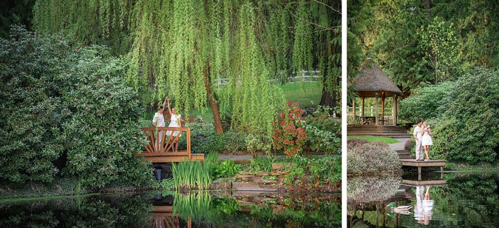 engagement photoshoot willow tree chateau lill