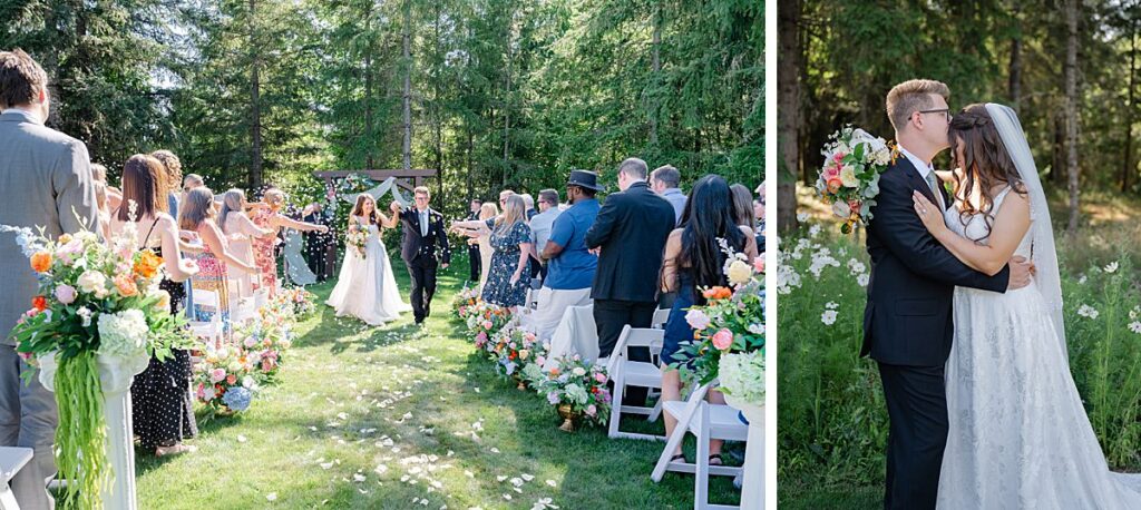 backyard wedding ceremony washington