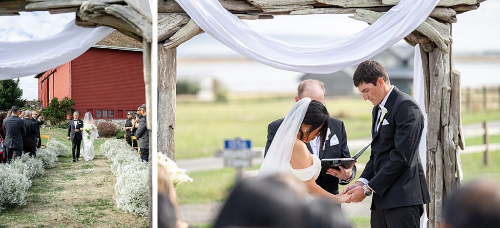 wedding on whidbey island