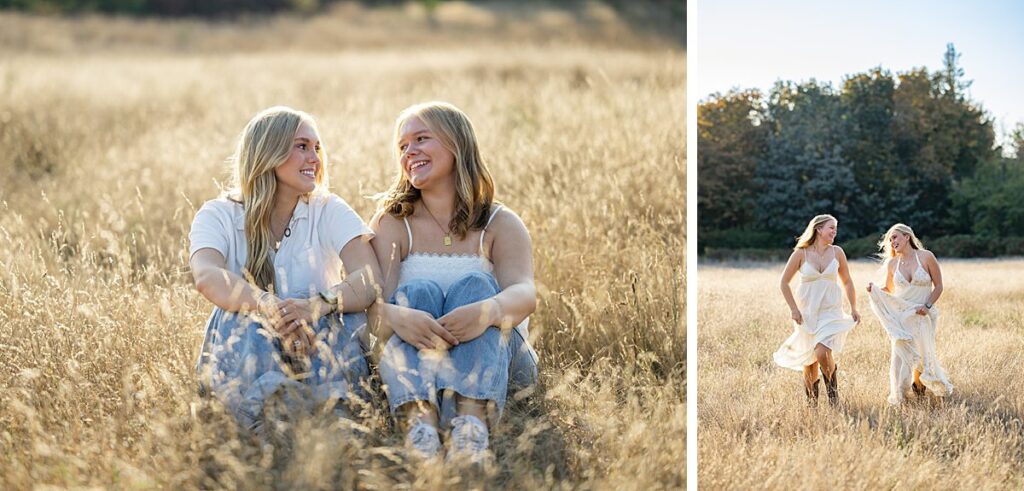 seattle open field best friends high school seniors