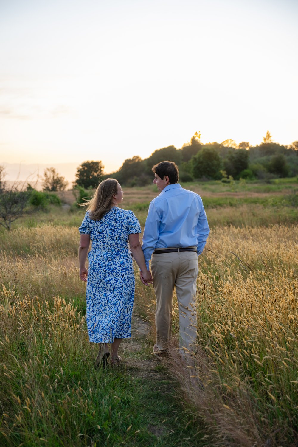 seattle sunset engagement