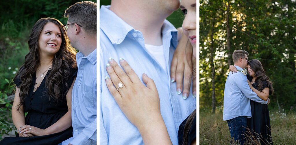 north bend engagement tanner landing park